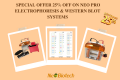 Discover our Westernblot & Electrophoresis systems and save 25%